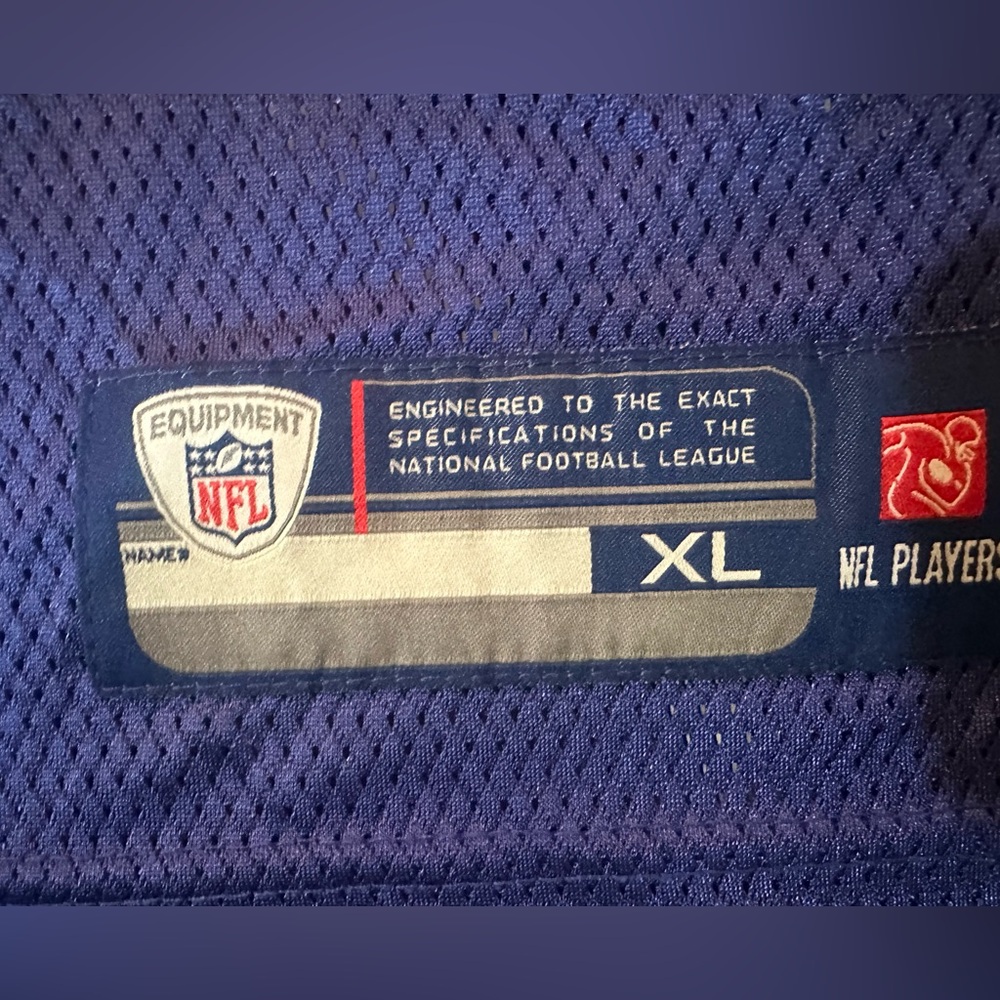Onfield Reebok Men New York Giants Jason Pierre-Paul Jersey Sz XL - Picture 9 of 9